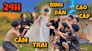 Anh Ba Phải | Thử Thách 24H Cắm Trại BD - CC Cười Ngất Ngây 