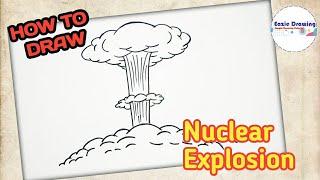 How to Draw Nuclear Explosion