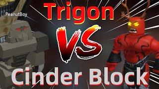 Trigon Vs. Cinder Block (Teen Titans Battlegrounds | Roblox)