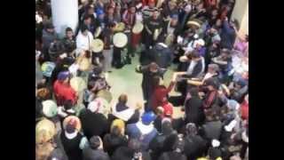 Idle No More - Round Dance Flash Mob - Calgary - TD Square - Full Version