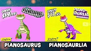 Poppy Playtime Chapter 4 Pianosaurus vs NEW Pianosaurlia Jingle VHS Commercial