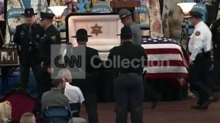 WV:KILLED MINGO COUNTY SHERIFF LAID TO REST