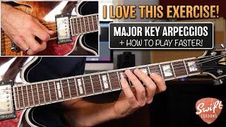 7 Arpeggios of a Major Key - My Favorite Guitar Exercise!