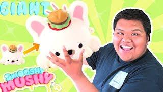 WORLD’S BIGGEST SQUISHY REVIEW !! HUGE SMOOSHY MUSHY SQUISHY REVIEW!!!