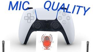 PS5 dual sense  controller MIC quality