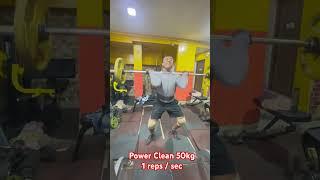 Power Clean #powerclean #crossfit #weightlifting #crossfitindia #sports #gym #exercise #fitness