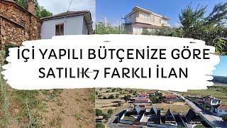 İÇİ YAPILI BÜTÇENİZE GÖRE SATILIK 7 FARKLI İLAN