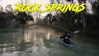 Winter at Rock Springs - Clear Kayaking with Get Up And Go Kayaking