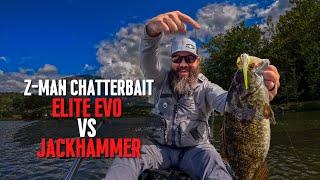 Z-Man Chatterbait Elite EVO Review and Comparison | Elite Evo vs Jackhammer