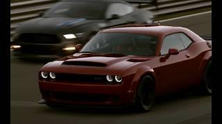  American Muscle Showdown: Challenger SRT Demon ’18 vs Corvette, Viper & More!