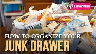 Junk Drawer Organizing on a Budget | Only Dollar Tree Organizing Products