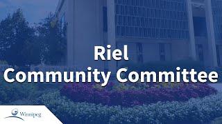 Riel Community Committee - 2025 01 08