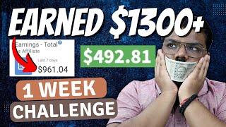 (NEW) Made $1300+ in 1 Week Challenge | Easiest Way To Make Money Online Quick With No Skills