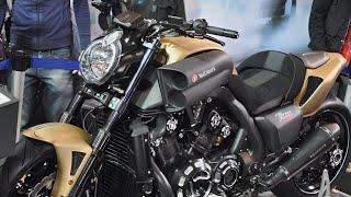 The-New 2024 Yamaha V-Max ABS The Short Swingarm and Lightweight Design Highlights