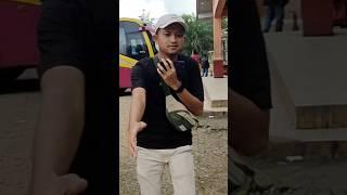 Sebelum MENEMBUS BATAS NEGARA Indonesia Malaysia Ahmad Wildani Naik Bus Asia Biaramas  #shorts