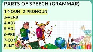 PARTS OF SPEECH || GRAMMAR || ENGLISH ||STUDYONLY