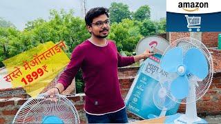 USHA Table Fan Unboxing | Mist Air Icy | ₹1899