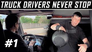 Swings 40 reps | fitness motivation for truck drivers #1