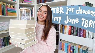 TBR prompt jar chooses my June reads! 🫙 *June TBR*