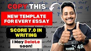 IELTS Writing - One Template for Every Eassy | Get 7 Band in Writing | Skills IELTS