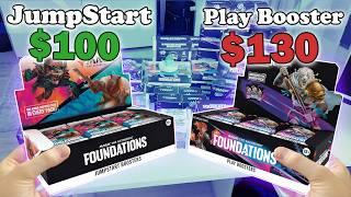 Let's Compare, Which Is Worth To Buy? Foundations Jumpstart OR Play Booster Box. #foundations