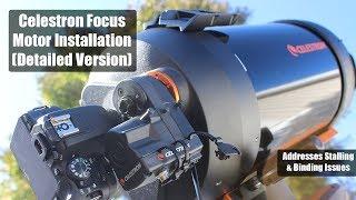 How to Install the Celestron Focus Motor (Detailed Version)