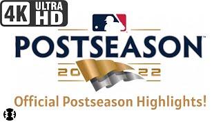 MLB 2022 Postseason Highlights (4K) | MLB Highlights 2022