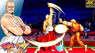 Fatal Fury Special - Geese Howard (Arcade / 1993) 4K 60FPS