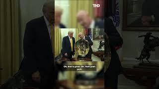 Trump & FIFA president unveil Club World Cup trophy