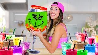 MEZCLE 100 BOBA PARA HACER UN BOBA TEA GIGANTE DEL GRINCH