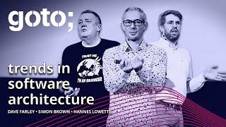 Expert Talk: DevOps & Software Architecture • Simon Brown, Dave Farley & Hannes Lowette • GOTO 2021