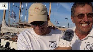 NG sail TV Interview  Robert Henry de Haer  + Flemming (THEA) at Les Voiles de Saint-Tropez  2023