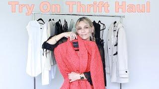 TRY ON THRIFT HAUL ️ STYLING MY THRIFTED FINDS ️ THE JO DEDES AESTHETIC