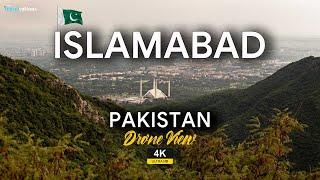 World Most Beautiful Capital City: Islamabad Pakistan  City Drone View in 4K Ultra HD