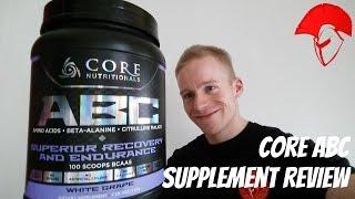 Core Nutritionals ABC Intra-Workout Supplement Review Doug Miller | Spartansuppz.com