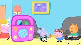 Peppa pig bomber b giant music box