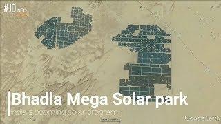 India's upcoming 2255 MW Bhadla mega solar park