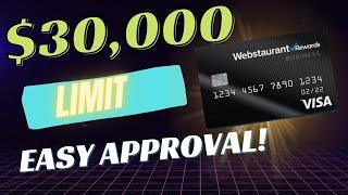 Webstaurant Rewards Business Visa Credit Card Review - What's the Deal?