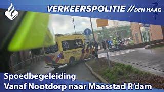 Spoedbegeleiding vanaf Nootdorp naar het Maasstad Ziekenhuis