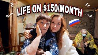 BABUSHKA VLOG - Life on $150 in a Russian Village ️