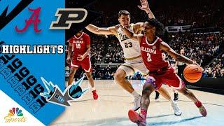 Alabama vs. Purdue | COLLEGE BASKETBALL HIGHLIGHTS | 11/15/2024 | NBC Sports