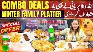 Famous Restaurant ki First Combo Deal |Cheapeat Food Deal|Family Platter| #viral