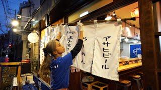 ラーメン激戦区で戦う美人店長の一杯 - Beautiful Ramen Master - Japanese Street Food - チョンマゲ 大阪天六店