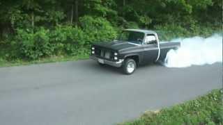 Chevy c10 burnout