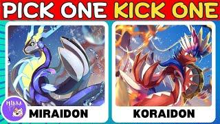 Pick One Kick One Pokemon - Ultimate Generation 9 Edition - All Gen 9 Pokemon Challenge