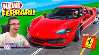 Nick Eh 30 reacts to Ferrari in Fortnite!