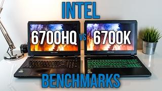 6700HQ VS 6700K - Laptop vs Desktop CPU Benchmarks