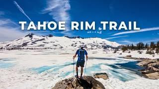 Trying to fastpack for 5 days in the snow - TAHOE RIM TRAIL