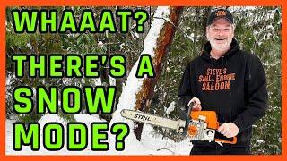 Only 1 in 5000 People Know This Winter CHAINSAW TRICK!  (DO YOU?)