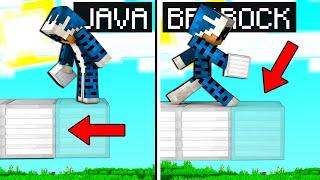 MINECRAFT: JAVA vs BEDROCK - 10 DIFFERENZE ASSURDE - ITA